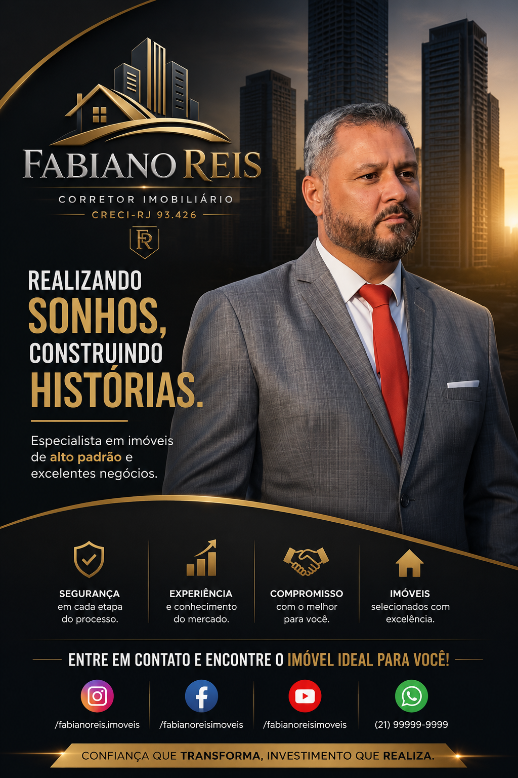 Fabiano Reis de Araújo, corretor imobiliário